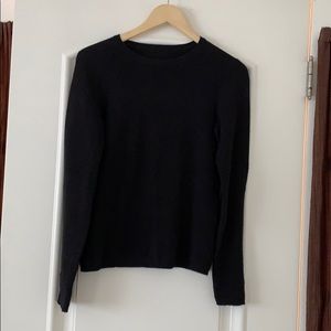 100% Cashmere black sweater- Size S